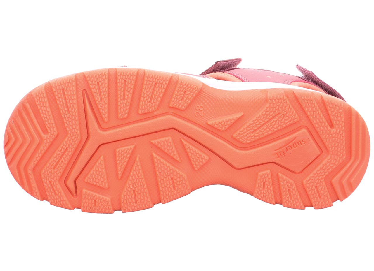 TORNADO LIGHT - Pink/OrangeSandale mit Klettverschluss