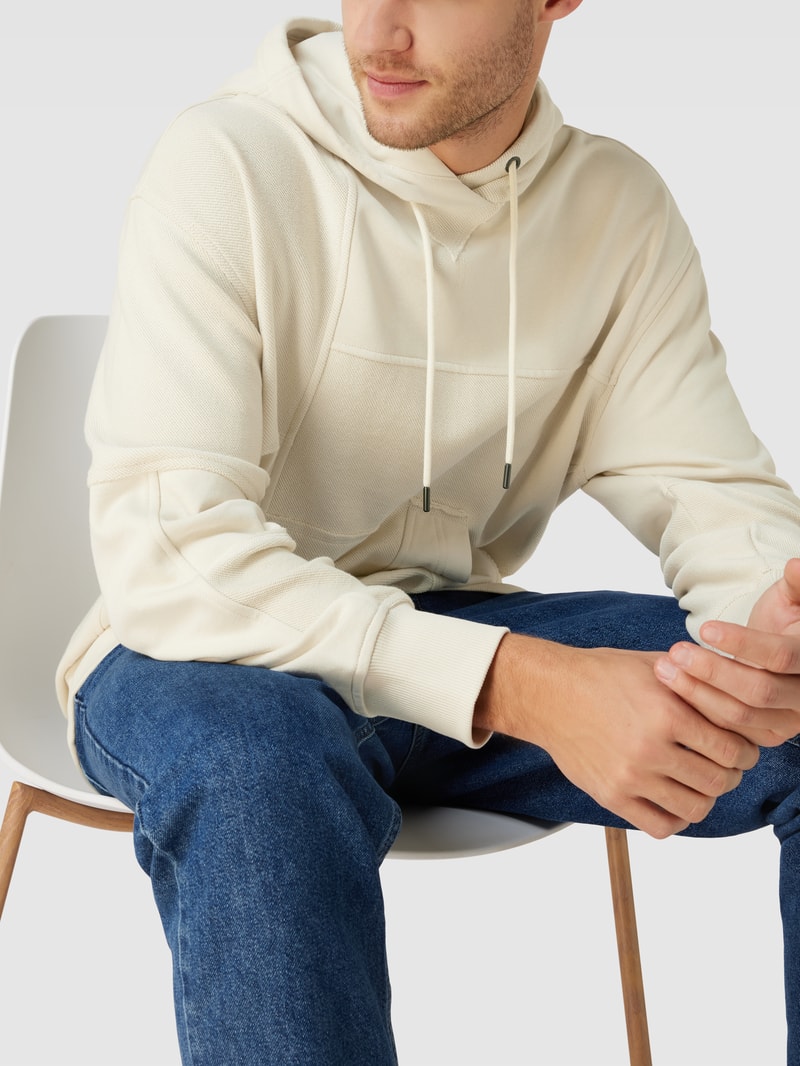 Hoodie mit Kapuze in offwhite