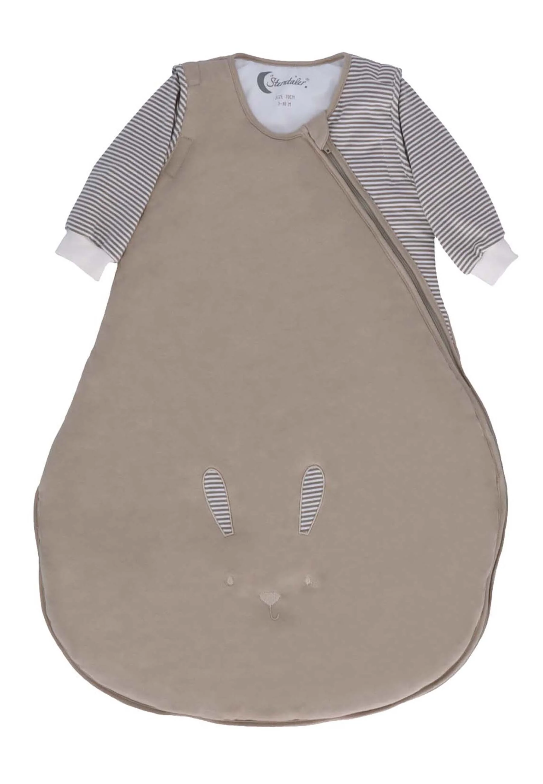 Schlafsack 70cm Hase Happy mit annehmbaren Ärmeln