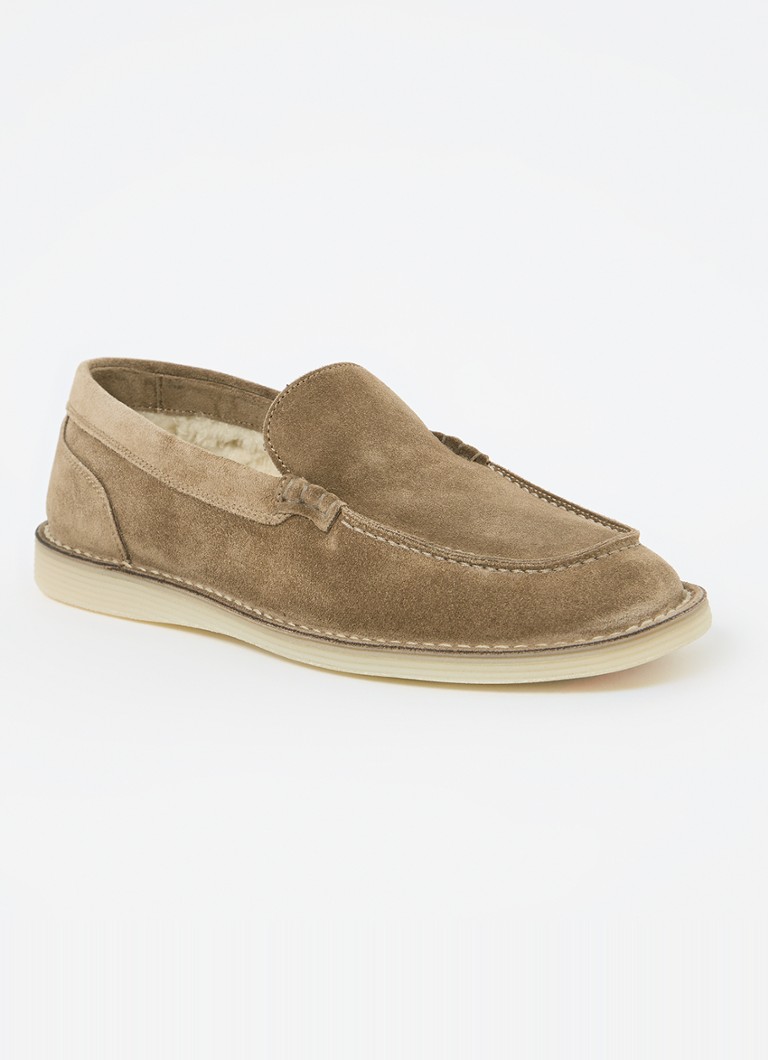 Mocassino Dolce & Gabbana in pelle scamosciata di vitello