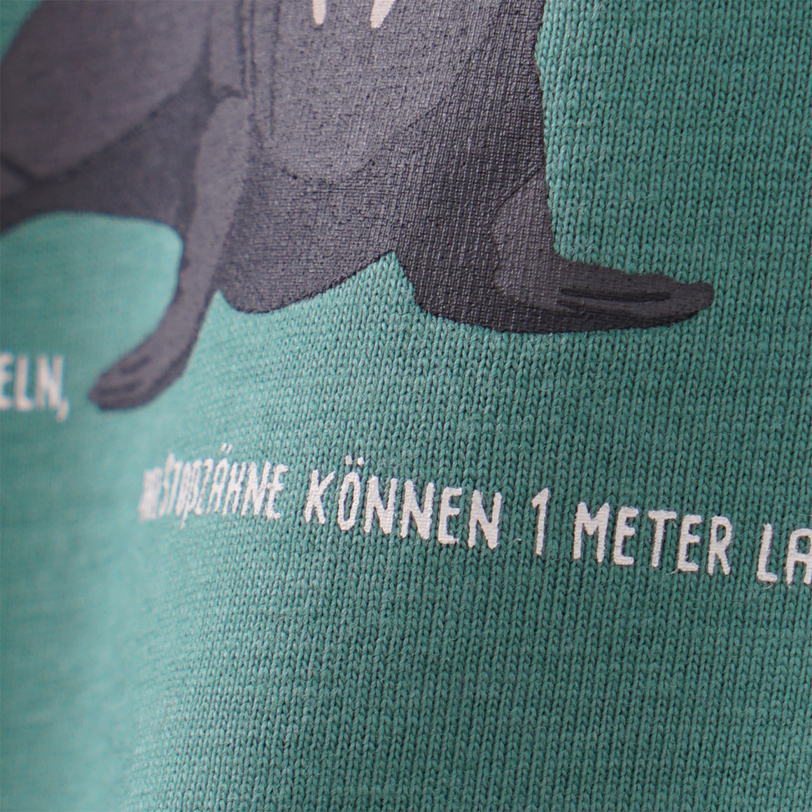 Kinder Langarmshirt mit Walross-Print