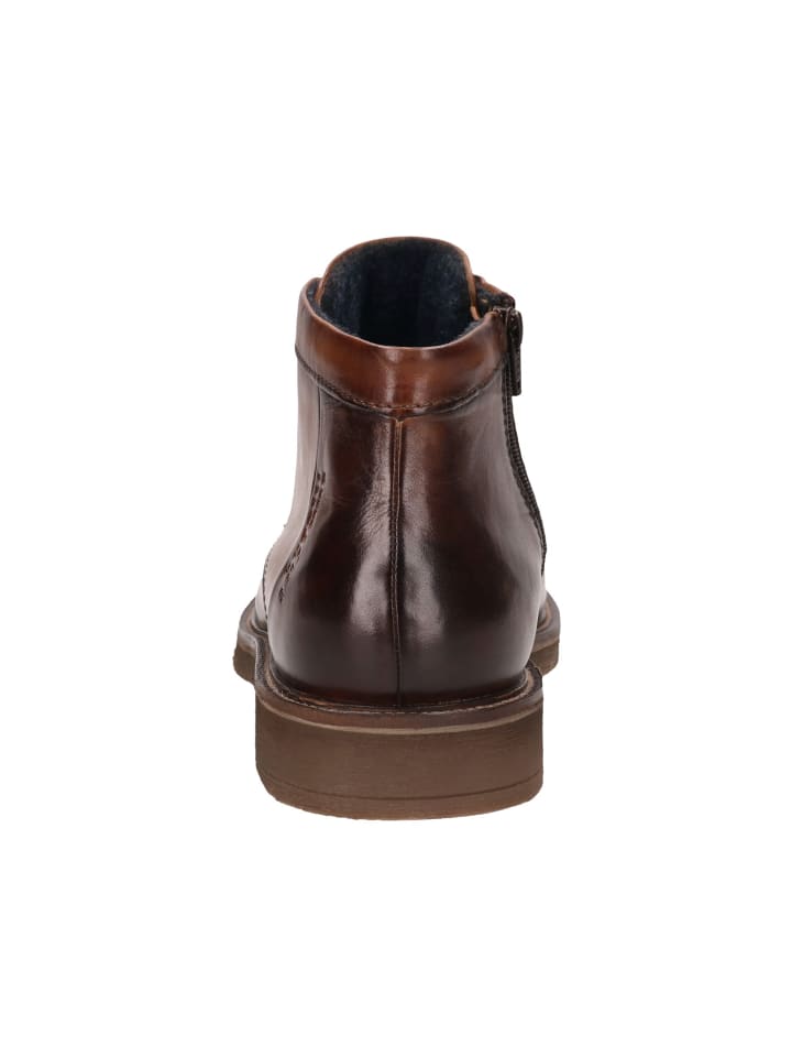 Bugatti Schnürstiefel in cognac günstig kaufen