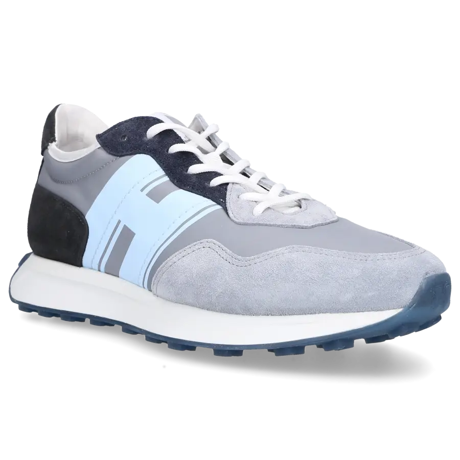 Hogan - Sneaker low H601 Veloursleder - grau