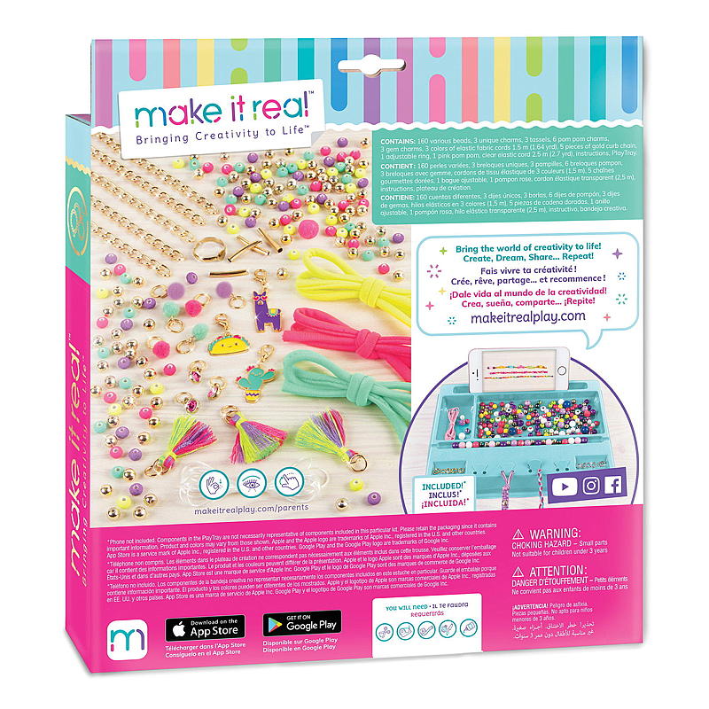 Make it real Noebrite chains & charms, Make it real