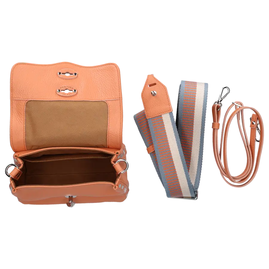 Zanellato - Handtasche POSTINA DAILY GIORNO BABY Kalbsleder - orange