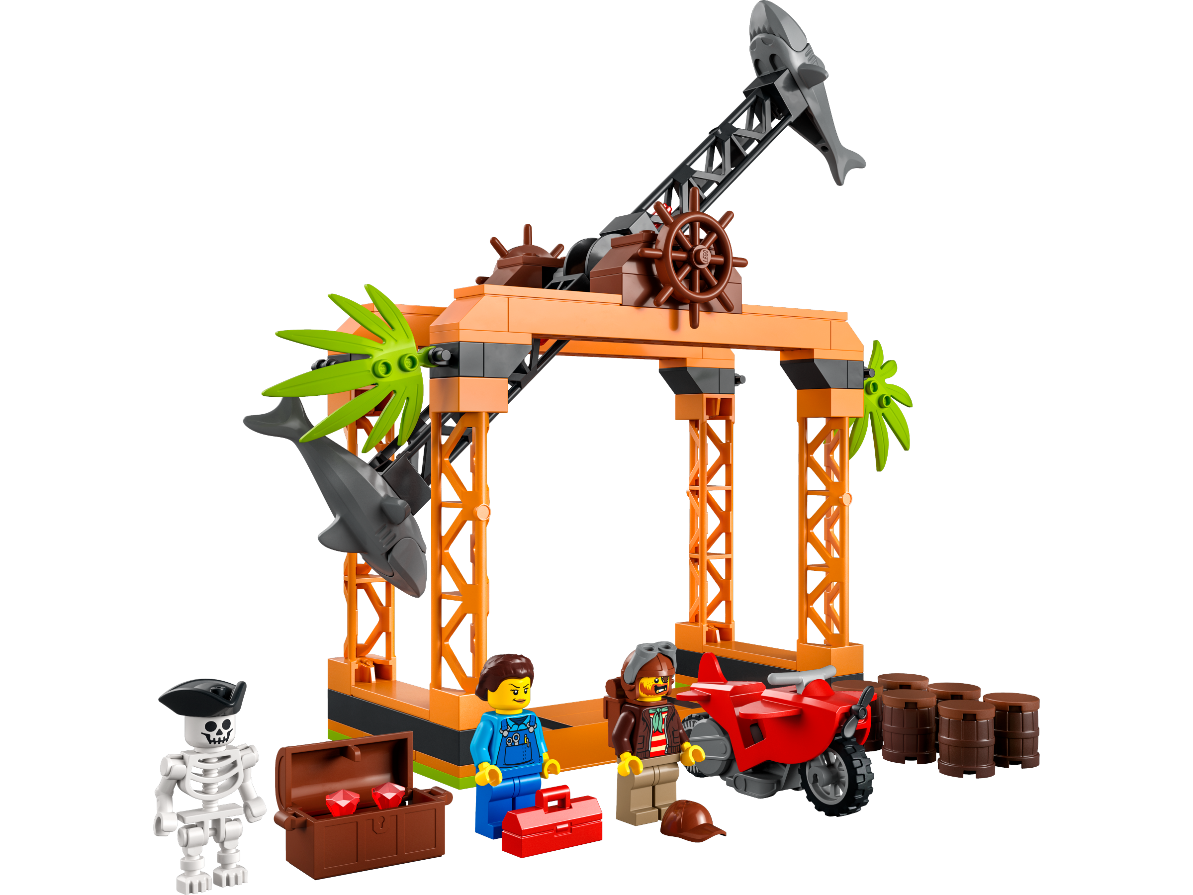 Haiangriff-Stuntchallenge 60342