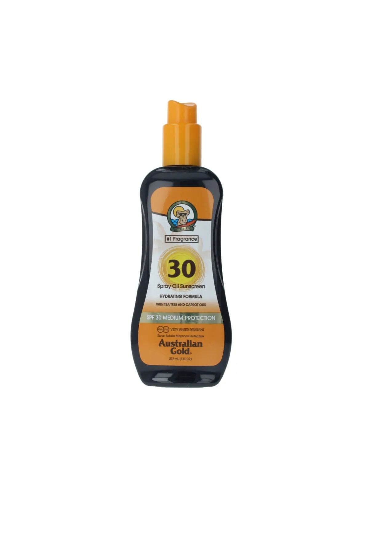 Australian Gold  Sonnenschutz Spf30 Spray Öl Feuchtigkeitsspendend Mit Karotte Australian Gold 237 ml