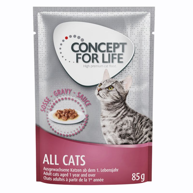400 g Concept for Life Trockenfutter + 12 x 85 g Nassfutter in Soße zu TOP-Preisen