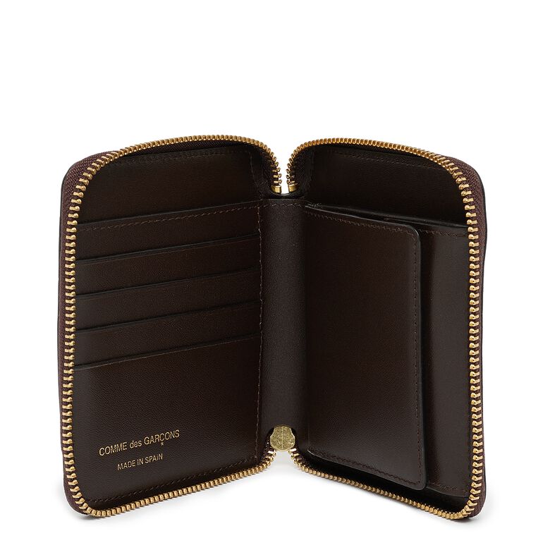 Comme des Garcons Wallet Classic Leather Line brown