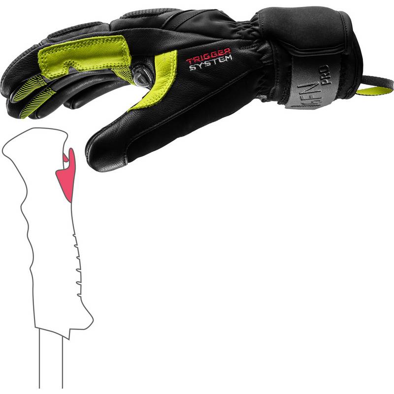 LEKI Griffin Pro 3D Fingerhandschuhe Herren