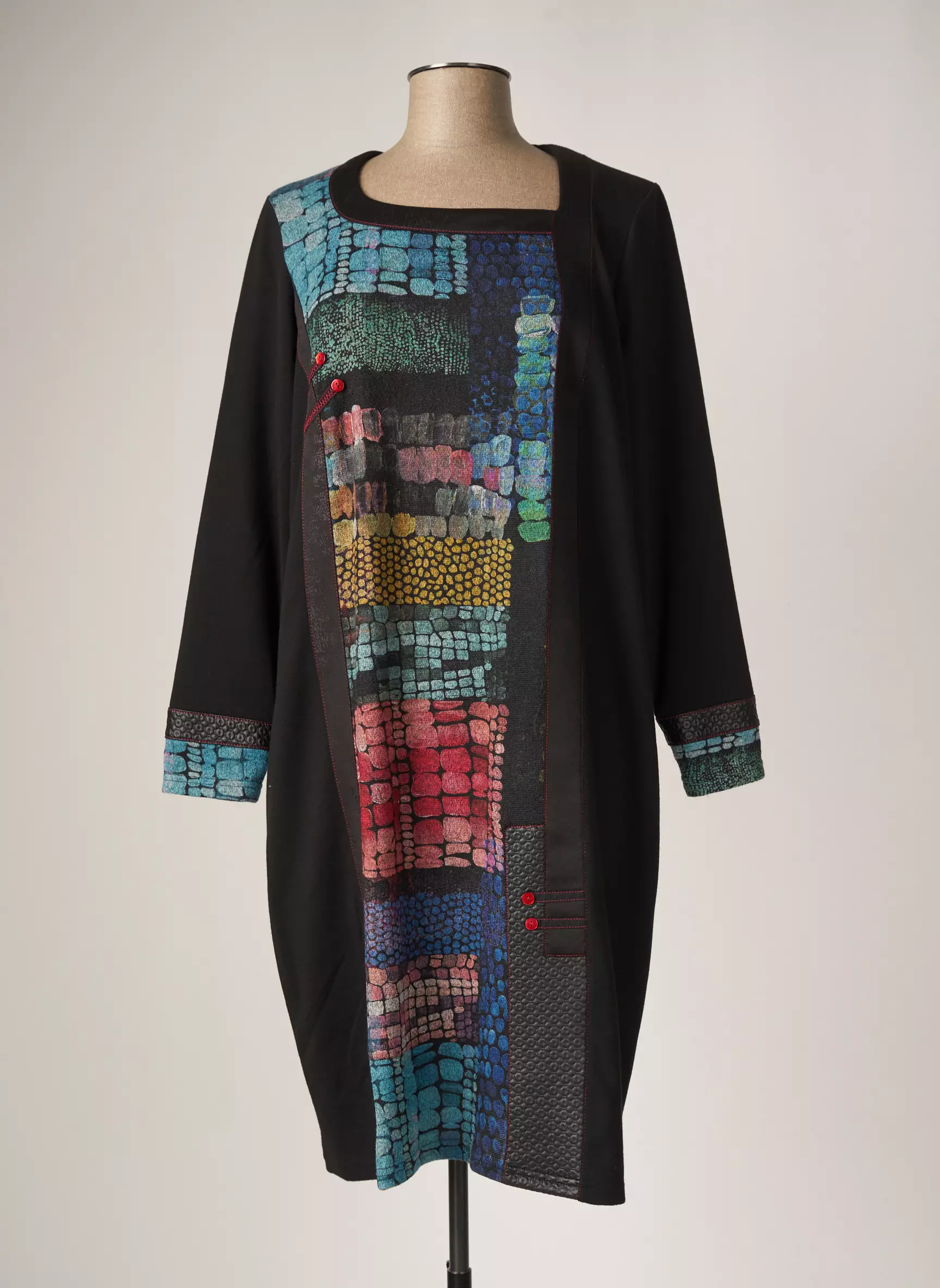 France Rivoire Robes Mi Longues Femme couleur noir
