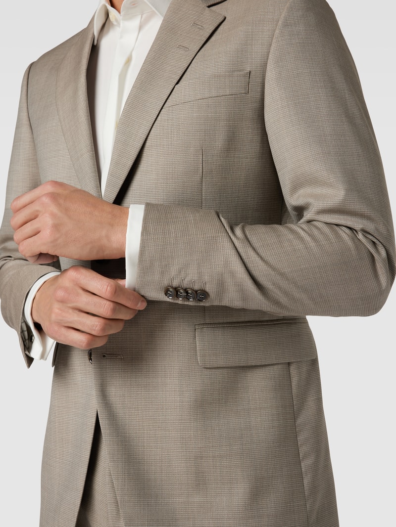 2-Knopf-Sakko mit Reverskragen Modell 'Justins' in beige