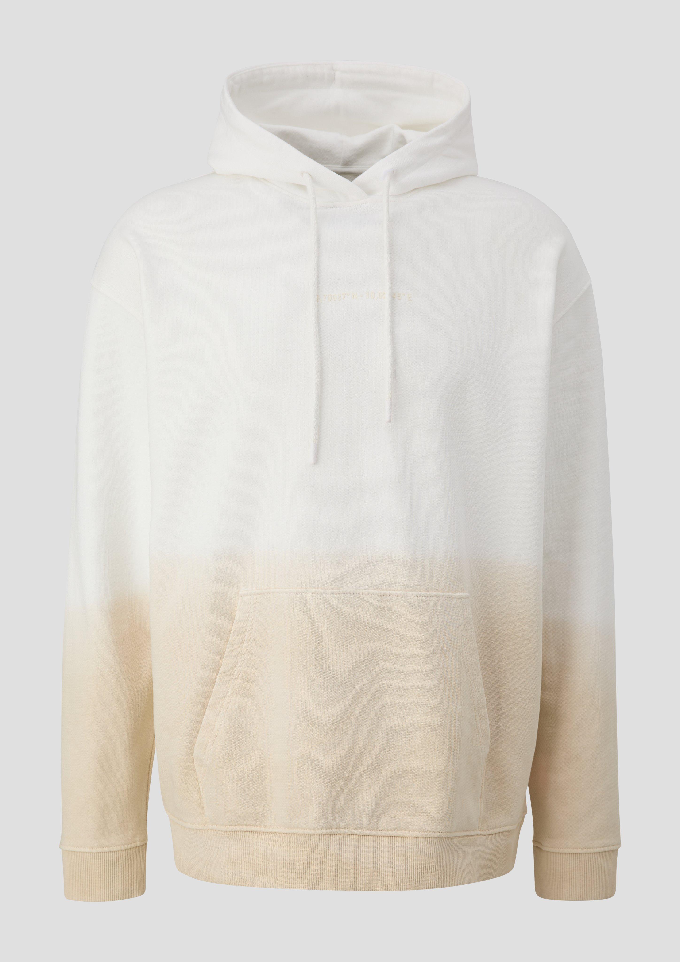 Sweatshirt mit gummiertem Schriftprint  2145056-0120