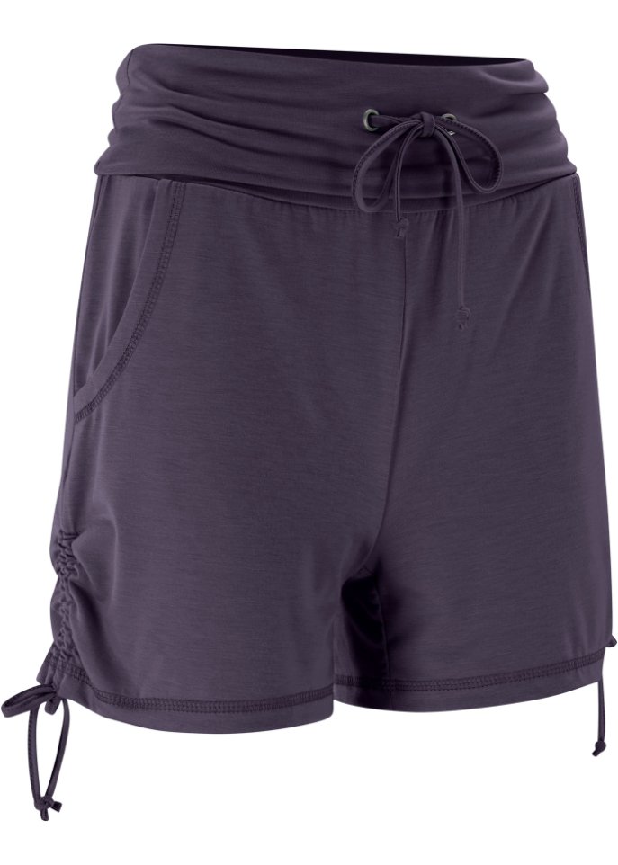 Shorts mit Raffung