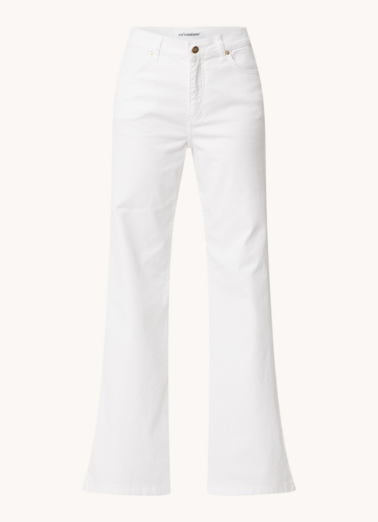 Jeans svasati a vita alta Co'Couture Dory con lavaggio colorato