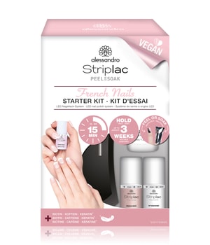 Alessandro Striplac Peel or Soak French Kit Maniküre-Set-1 Stk
