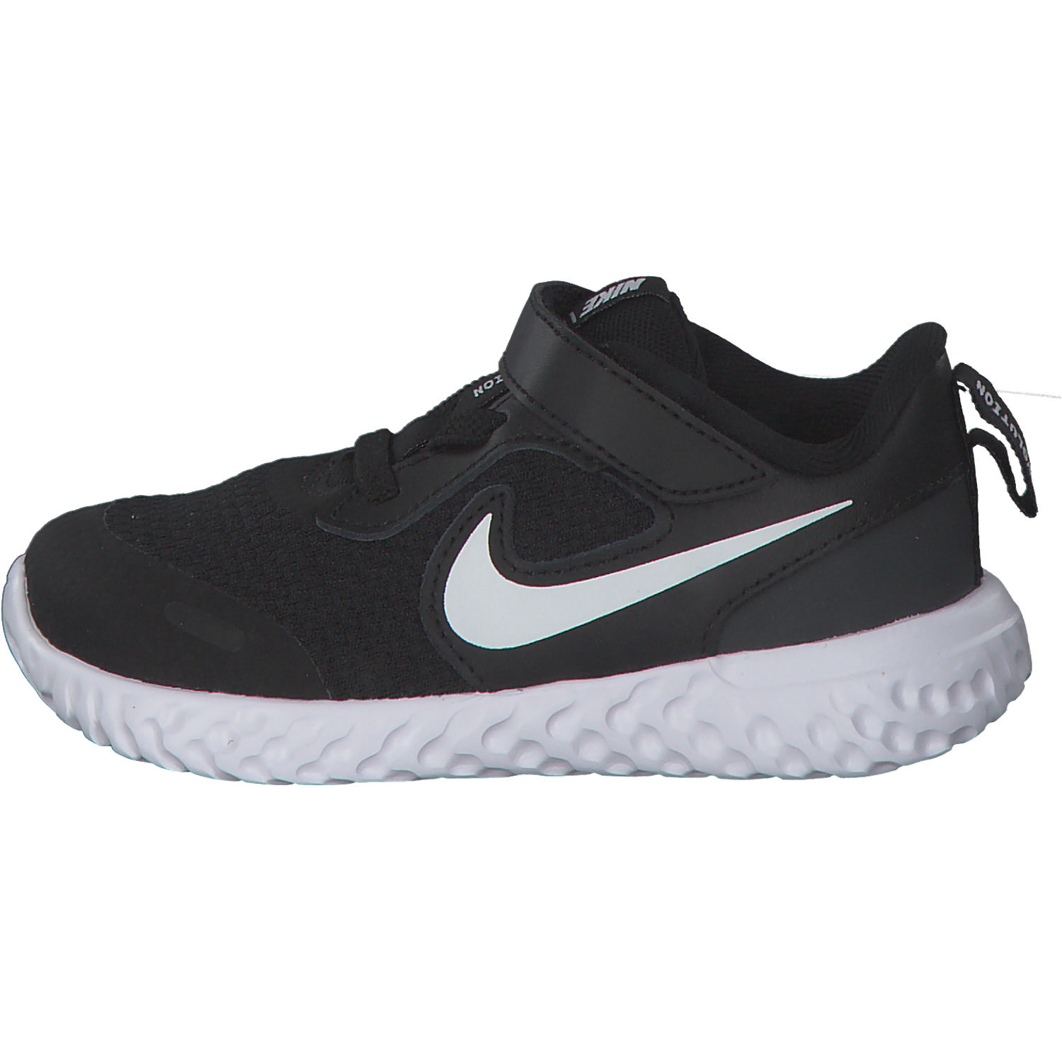 Nike Revolution 5 BQ5673, Sneakers Low, Kinder, Schwari Weiß
