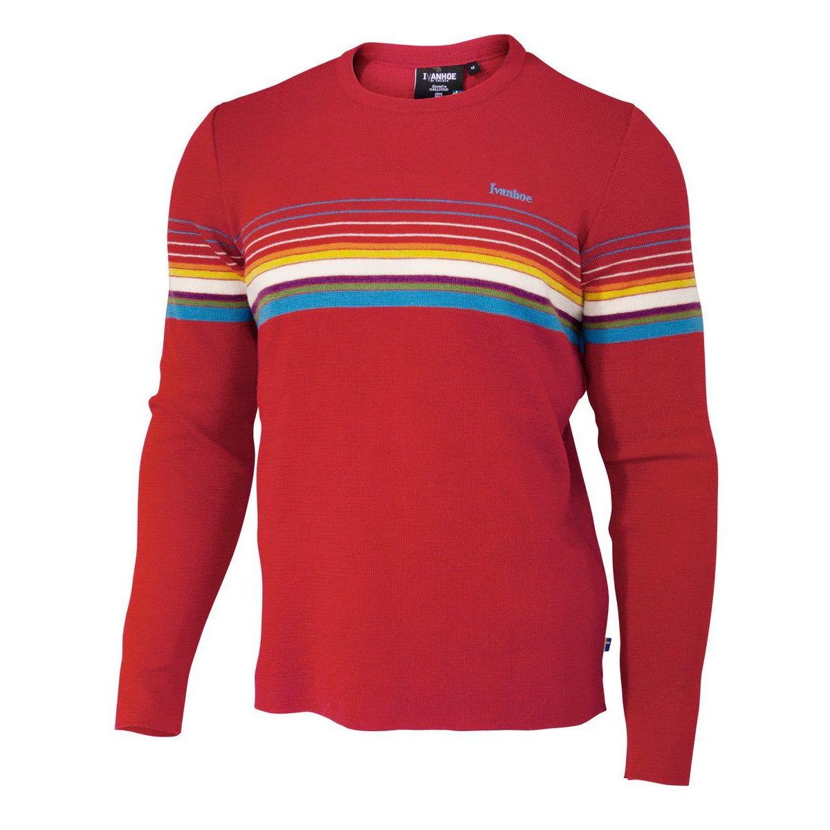 Ivanhoe Retro-Hang Loose Chili Wollpullover
