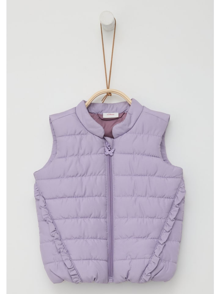 s.Oliver Outdoor-Weste ärmellos in Lila günstig kaufen 86