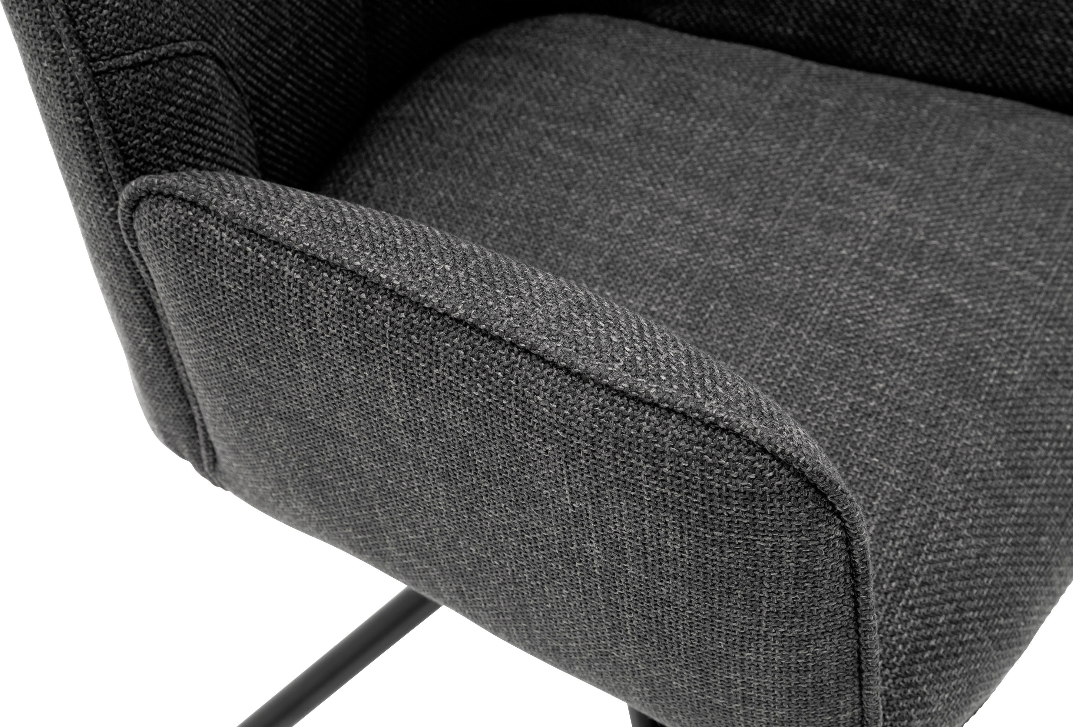 MCA furniture 4-Fußstuhl Pemba (Set, 2 St), 2er-Set, 180°drehabr mit Nivellierung, Stuhl belastbar bis 120 kg