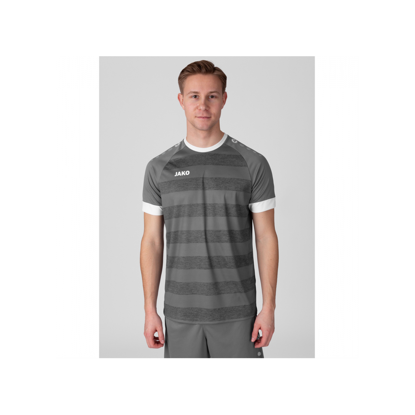 JAKO Celtic Melange KA Trikot Grau F840