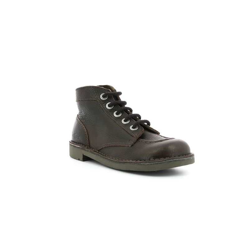 Bottillons cuir Kick Col