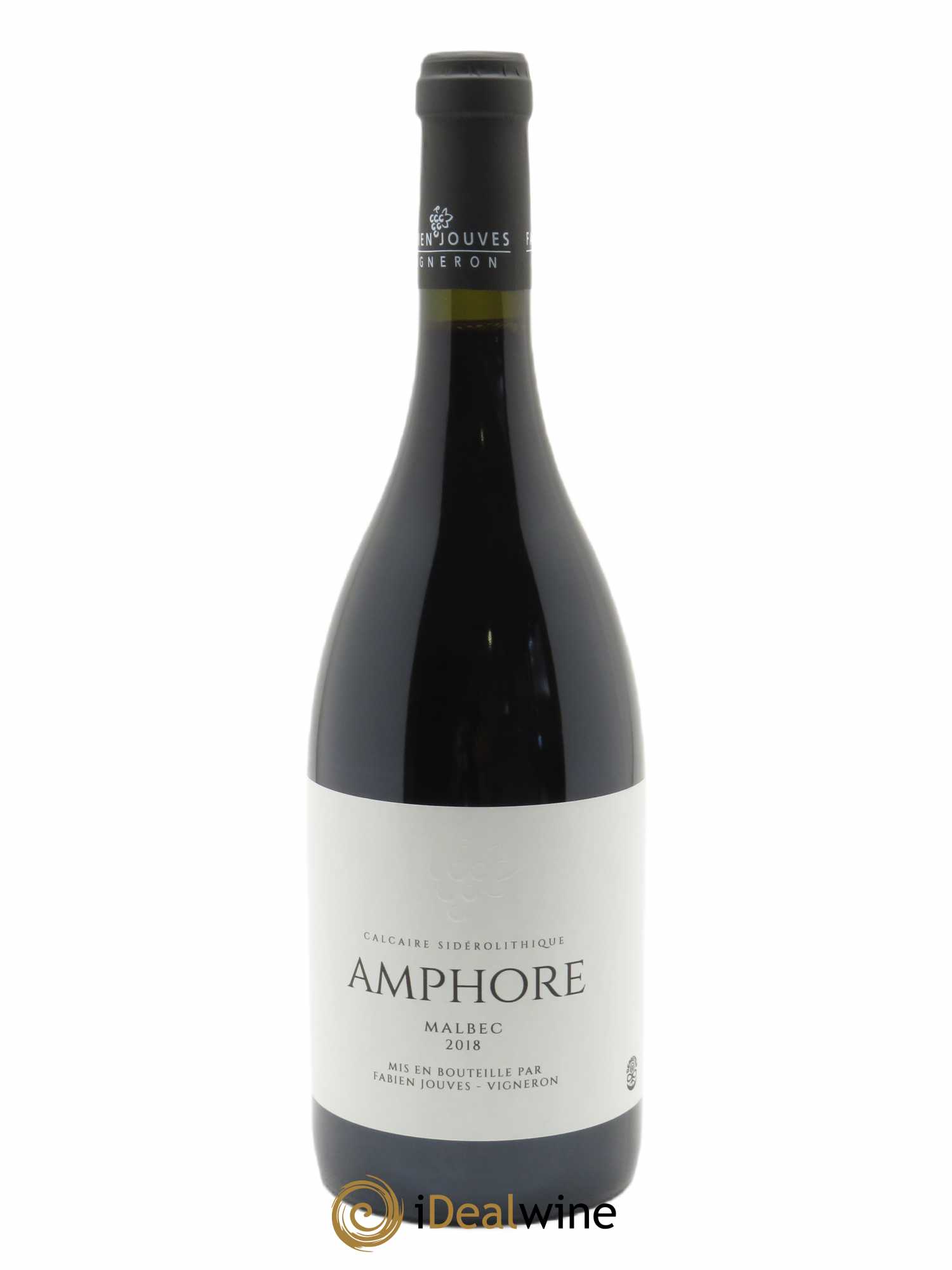 Cahors Mas Del Périé Amphore Fabien Jouves  2018 - Lot de 1 Bouteille