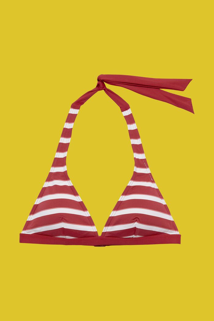 Wattiertes Neckholder-Bikinitop