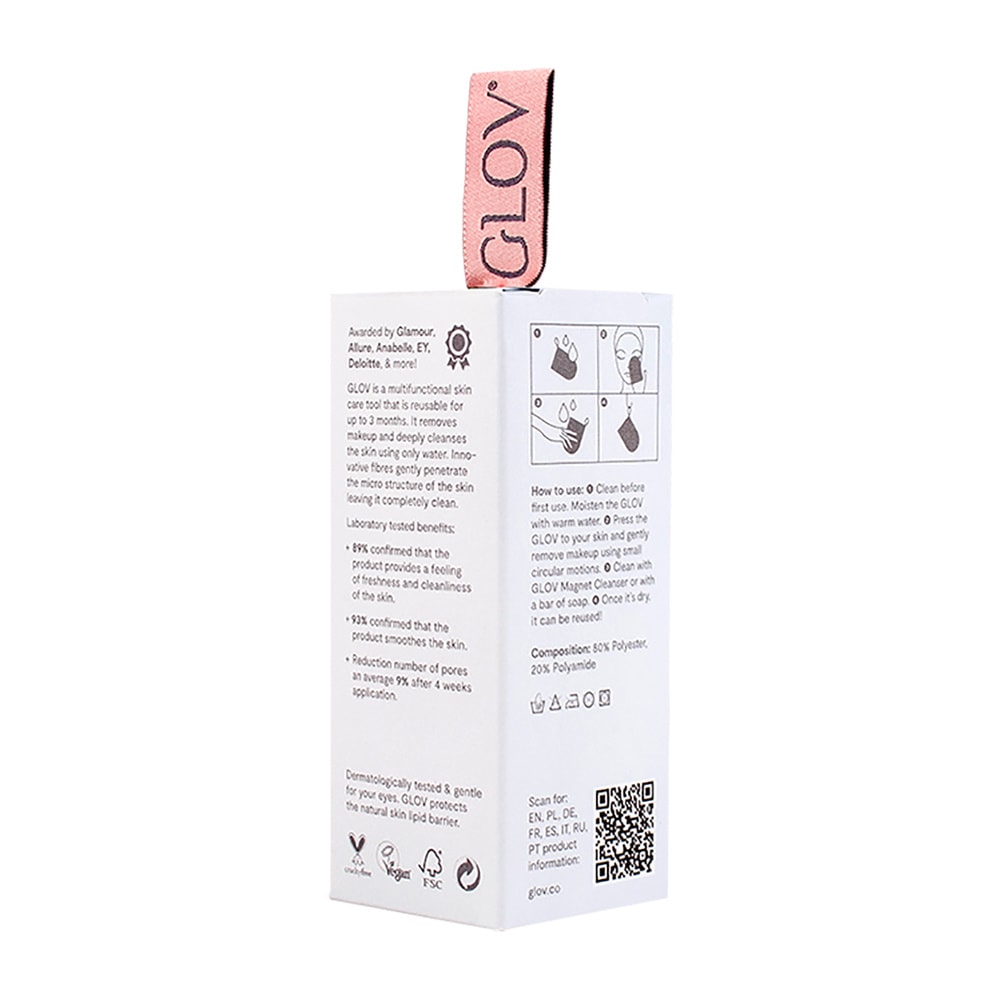 glov On The Go Cheeky Peach gant démaquillant On-The-Go