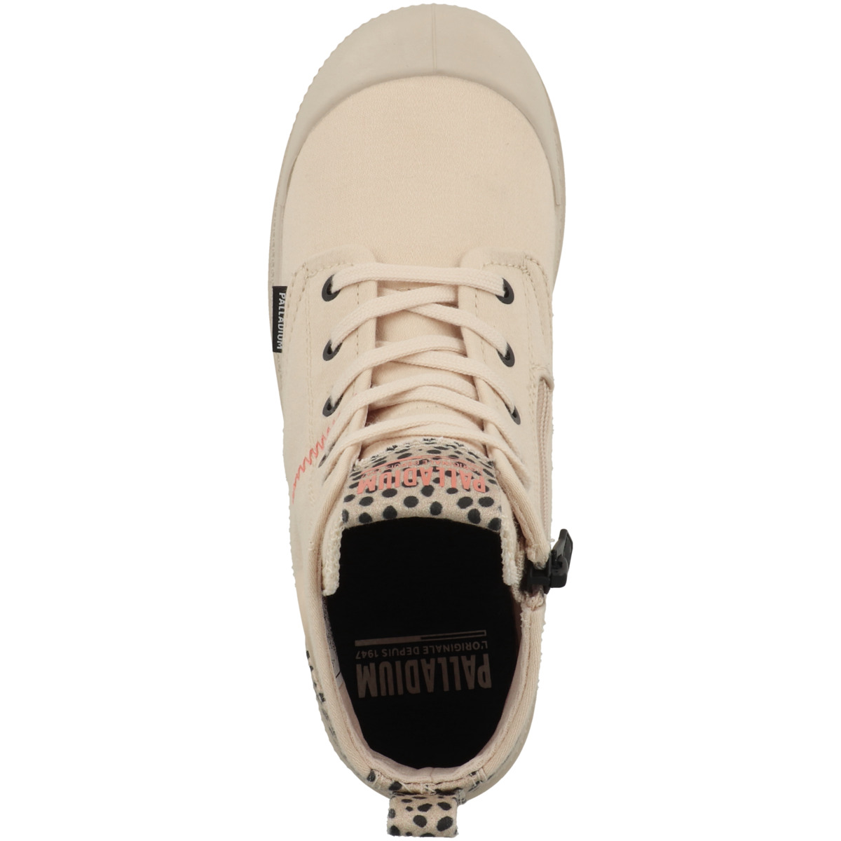 Palladium Pampa Safari Schnürboots creme