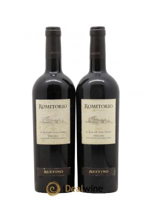 IGT Toscane Romitorio Di Santedame Ruffino 2005 - Lot de 2 Bouteilles