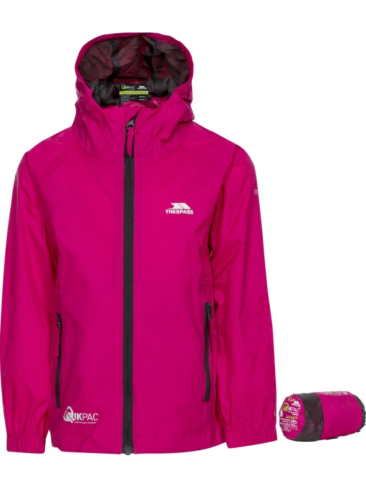 Trespass Kinder Regenjacke in Rosa günstig kaufen