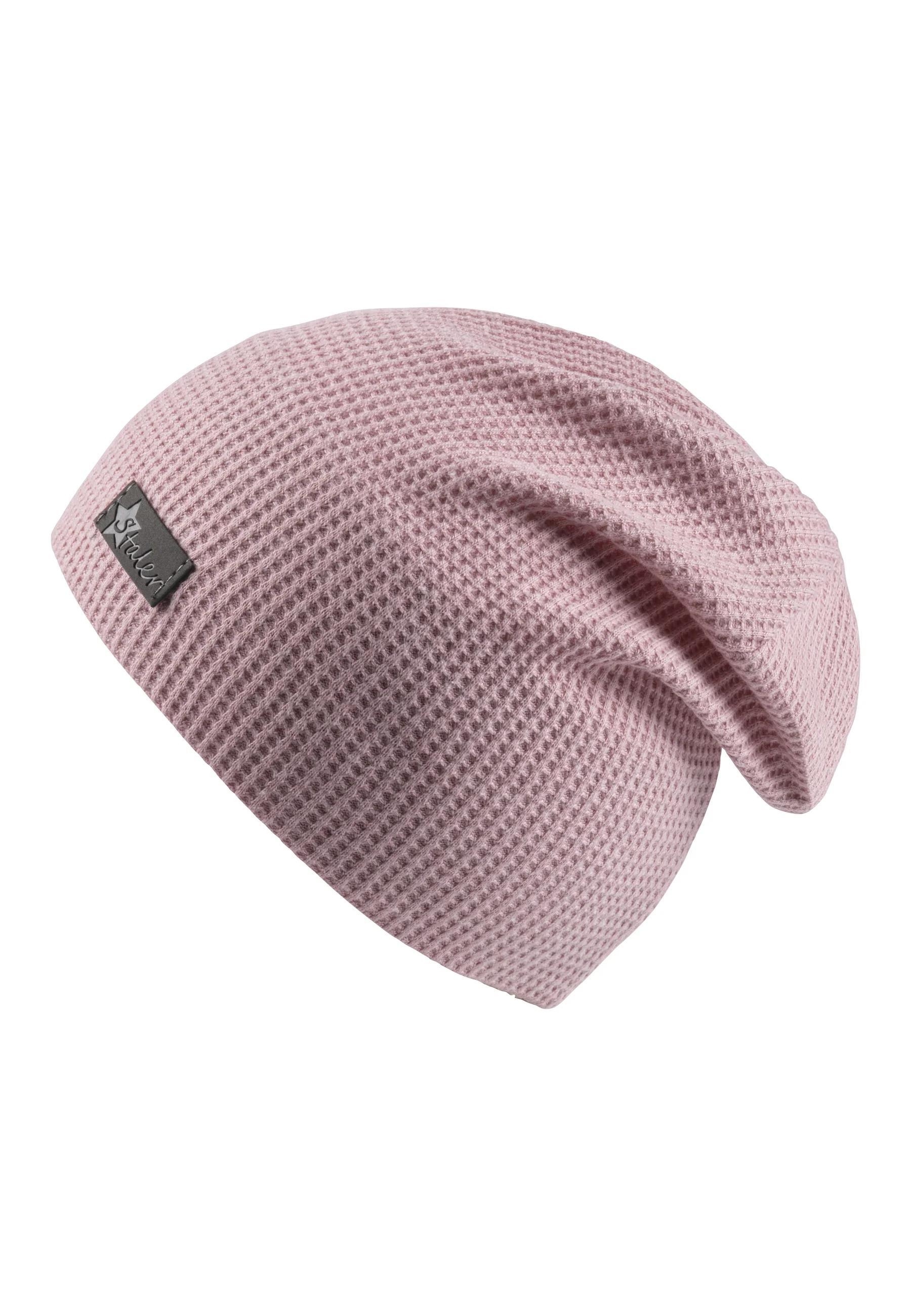 Beanie Uni mit Logo Patch in verschiedenen Farben