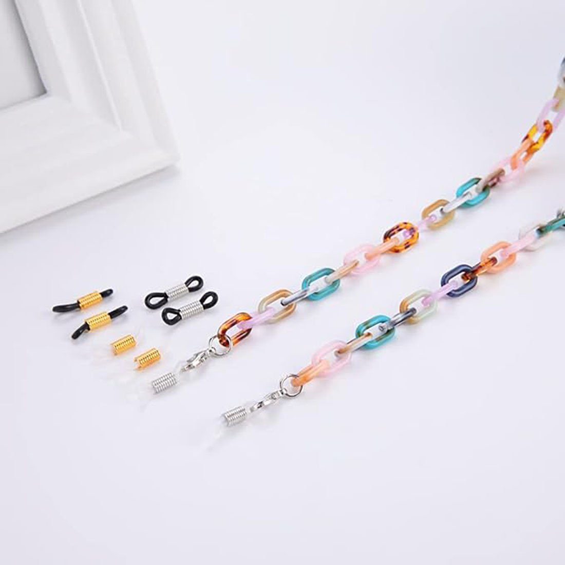 CTGtree Brillenkette Brillenketten Farb -Acrylbrillenkette Fahrbahn