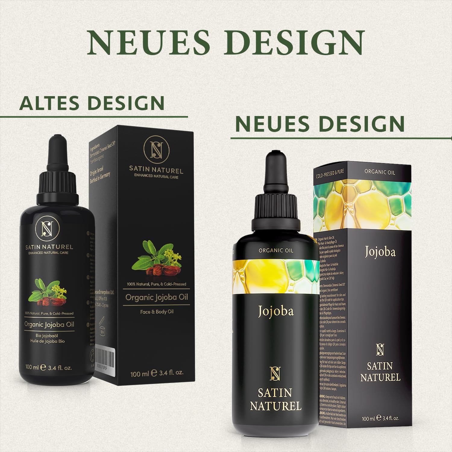 Jojobaöl BIO Kaltgepresst 100% Rein Für Haut Haare Nägel Gesichtsöl Körperöl Vegan - Anti Aging. Natürliche Intensivpflege + Feuchtigkeitspflege - Pflegendes Jojobaöl Bio Für Kosmetik