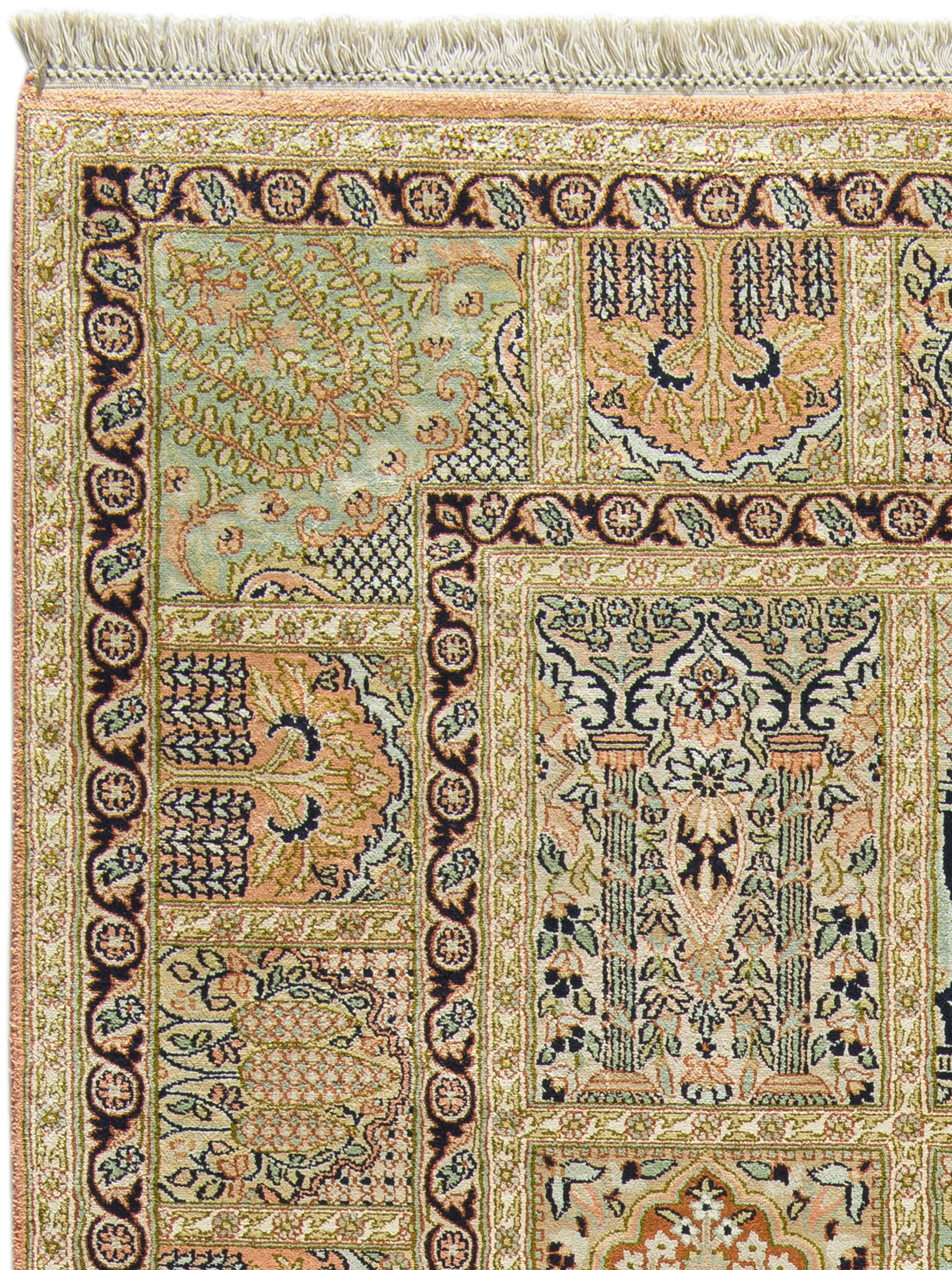 Kaschmir Seide 18/18 ca. 186 x 268 cm, Unikat / Einzelstück