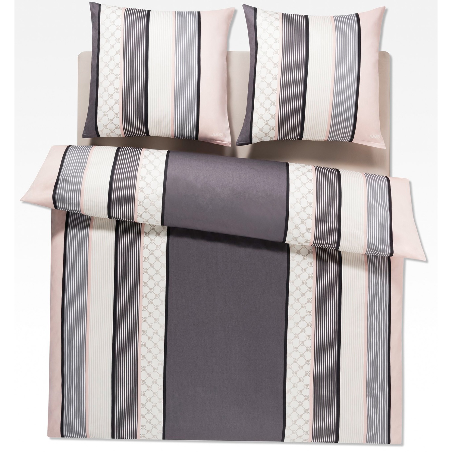 Bettwäsche Cornflower Stripes Deep Rose