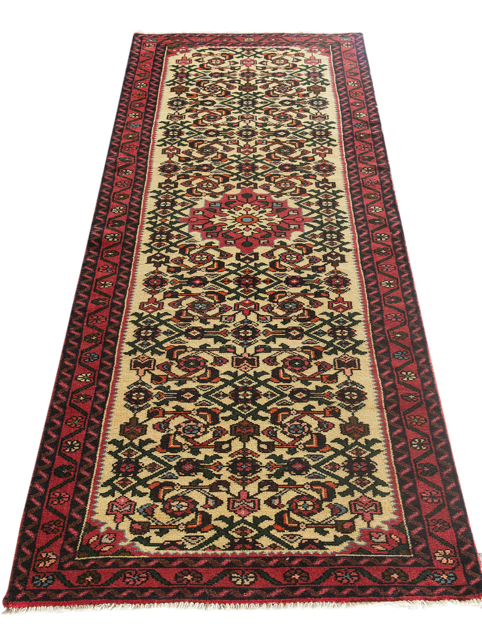 Hosseinabad Hamadan ca. 84 x 300 cm, Unikat / Einzelstück