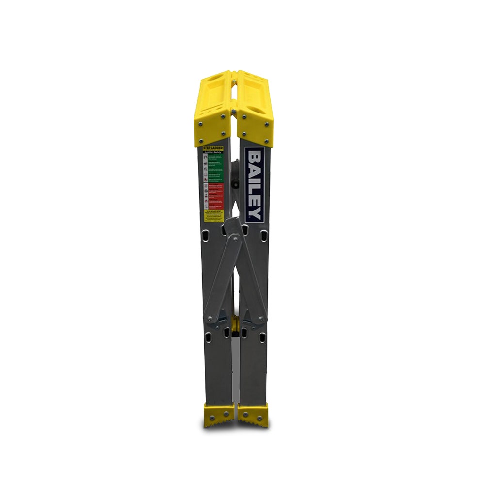 BAILEY 0.9m 150kg 3 Step Pro Aluminium Double Sided Big Top Ladder FS13966