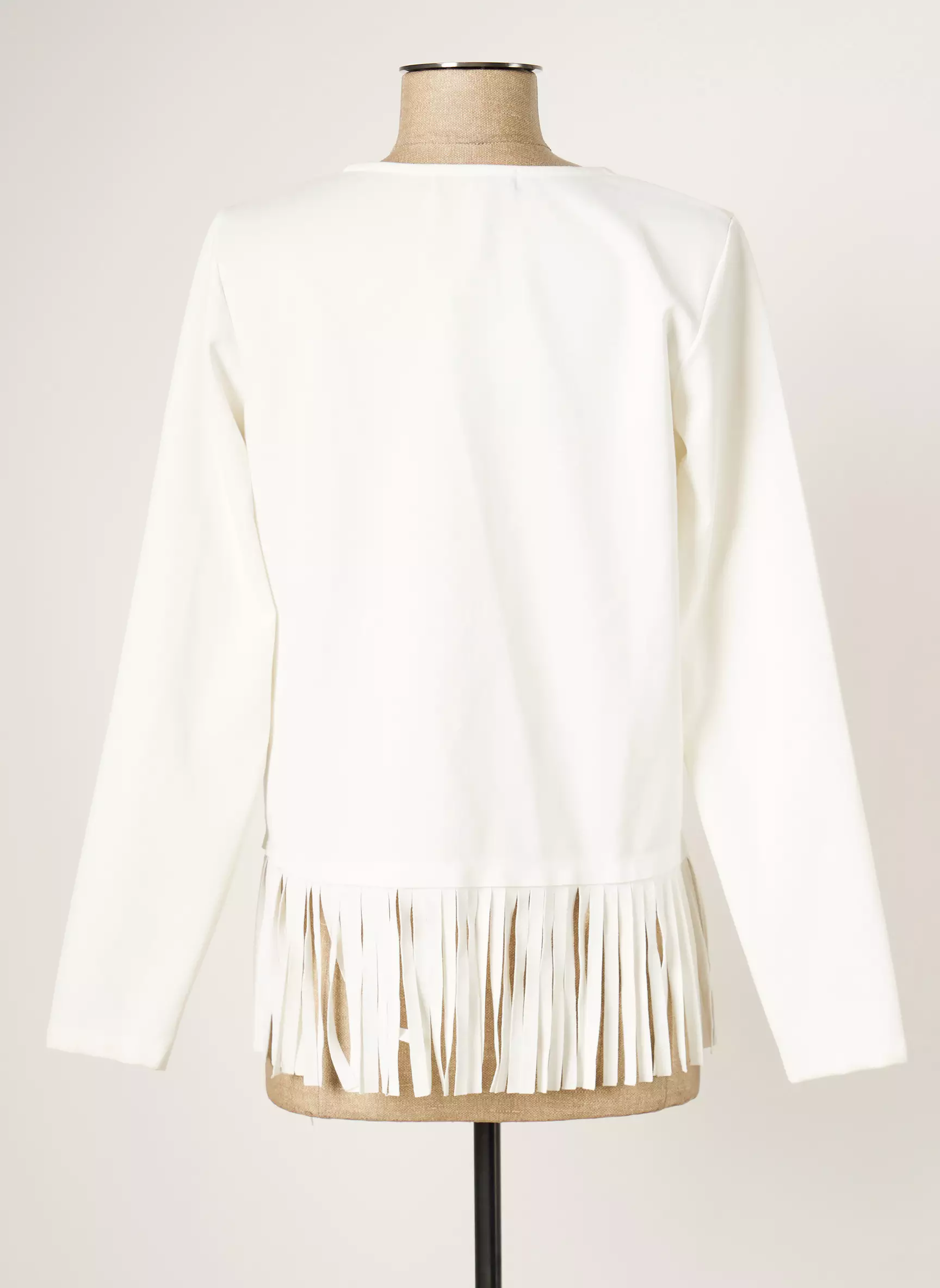 Coquelicot Vestecasual Femme couleur blanc
