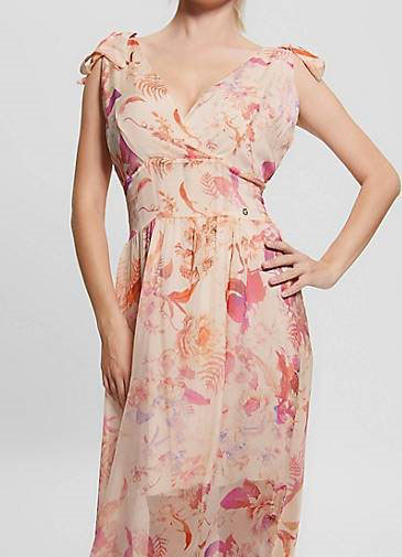 GUESS Damen Maxikleid SMOCKED VENUS