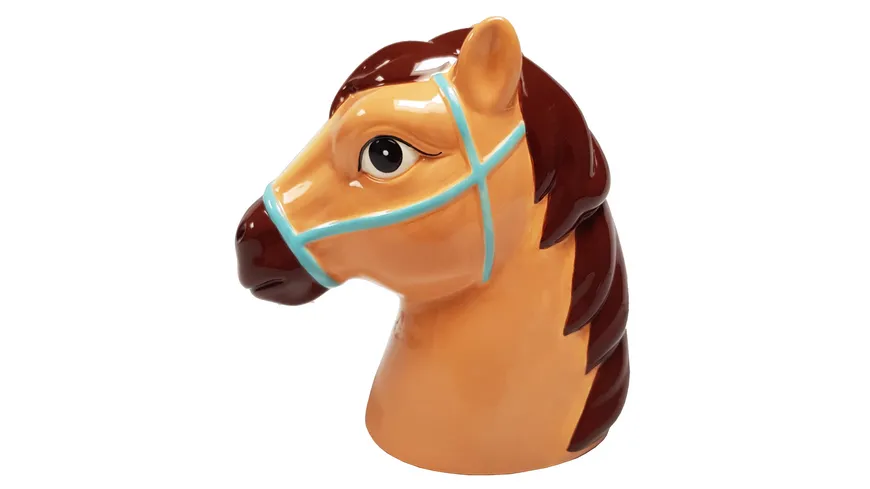 TRENDSHOP Spardose Pferd