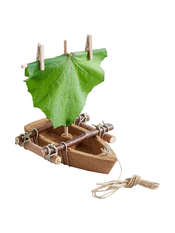 Haba Spielzeug-Boot Terra Kids Korkboot-Bausatz in mehrfarbig günstig kaufen onesize