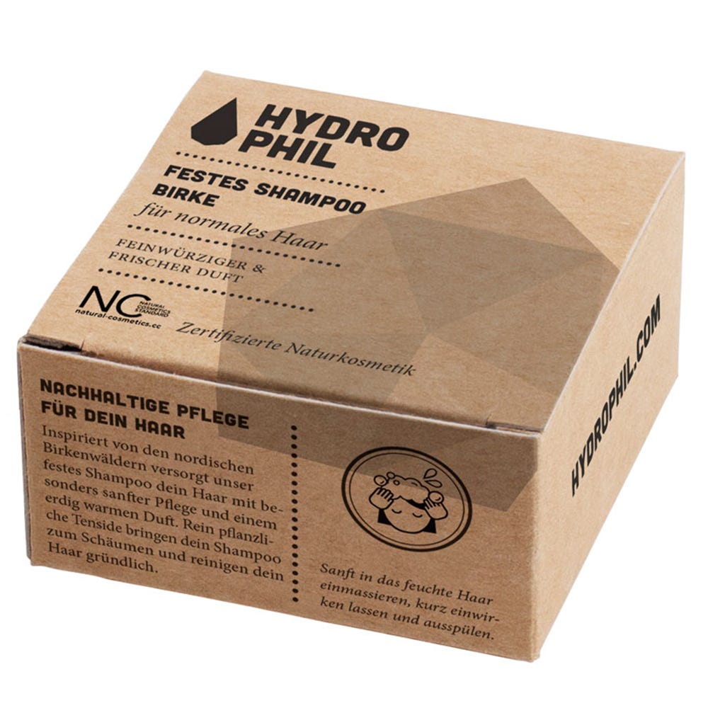 Hydrophil Festes Shampoo Birke 50 g
