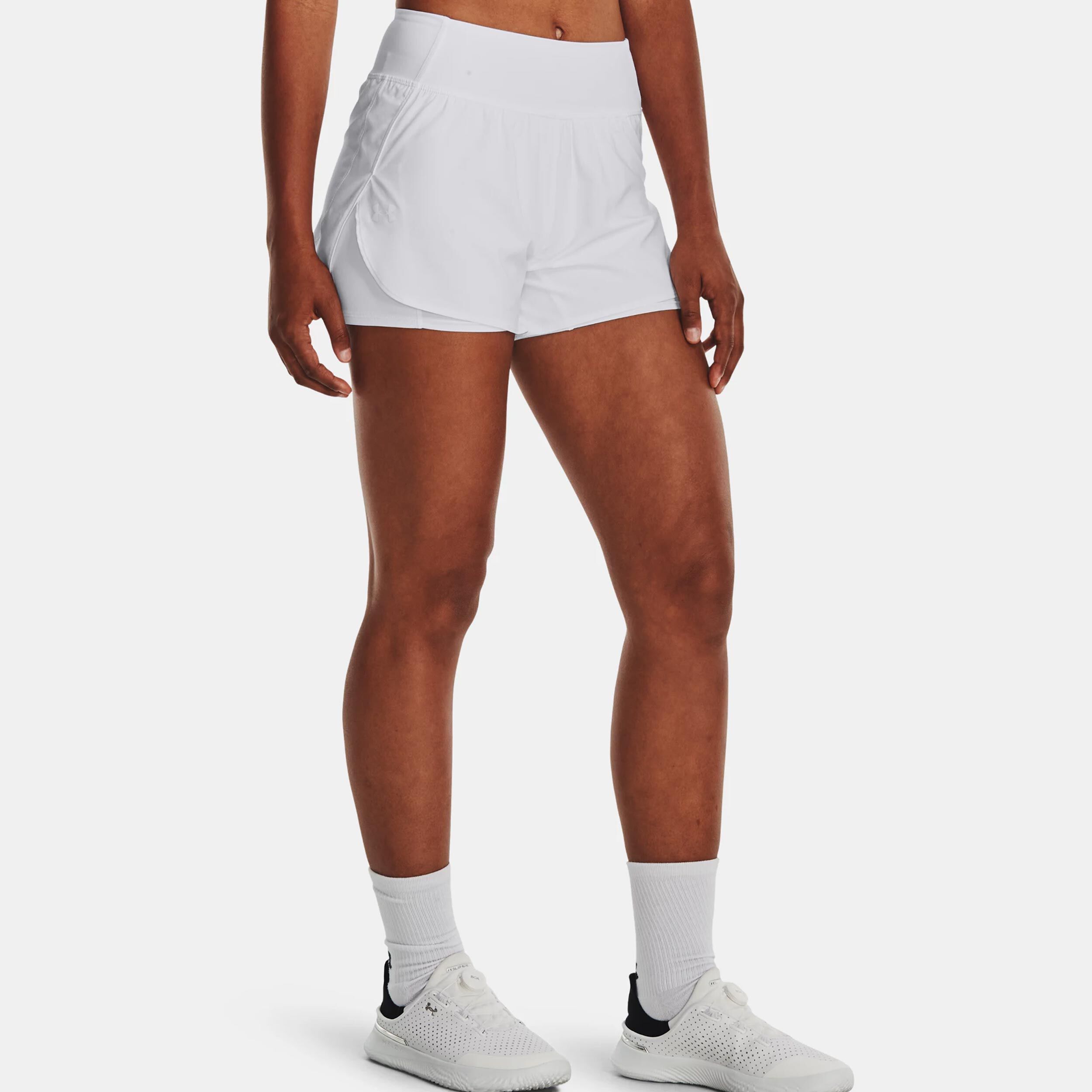 Flex Woven 2-in-1 Shorts Damen - Weiß