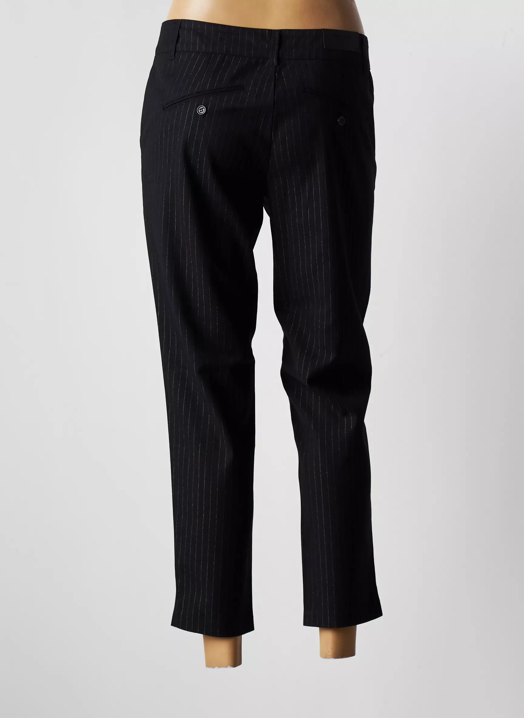 Ddp Pantalons Chino Femme couleur noir
