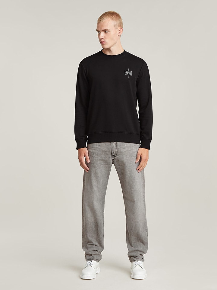 G-Star Sweatshirt in Schwarz günstig kaufen