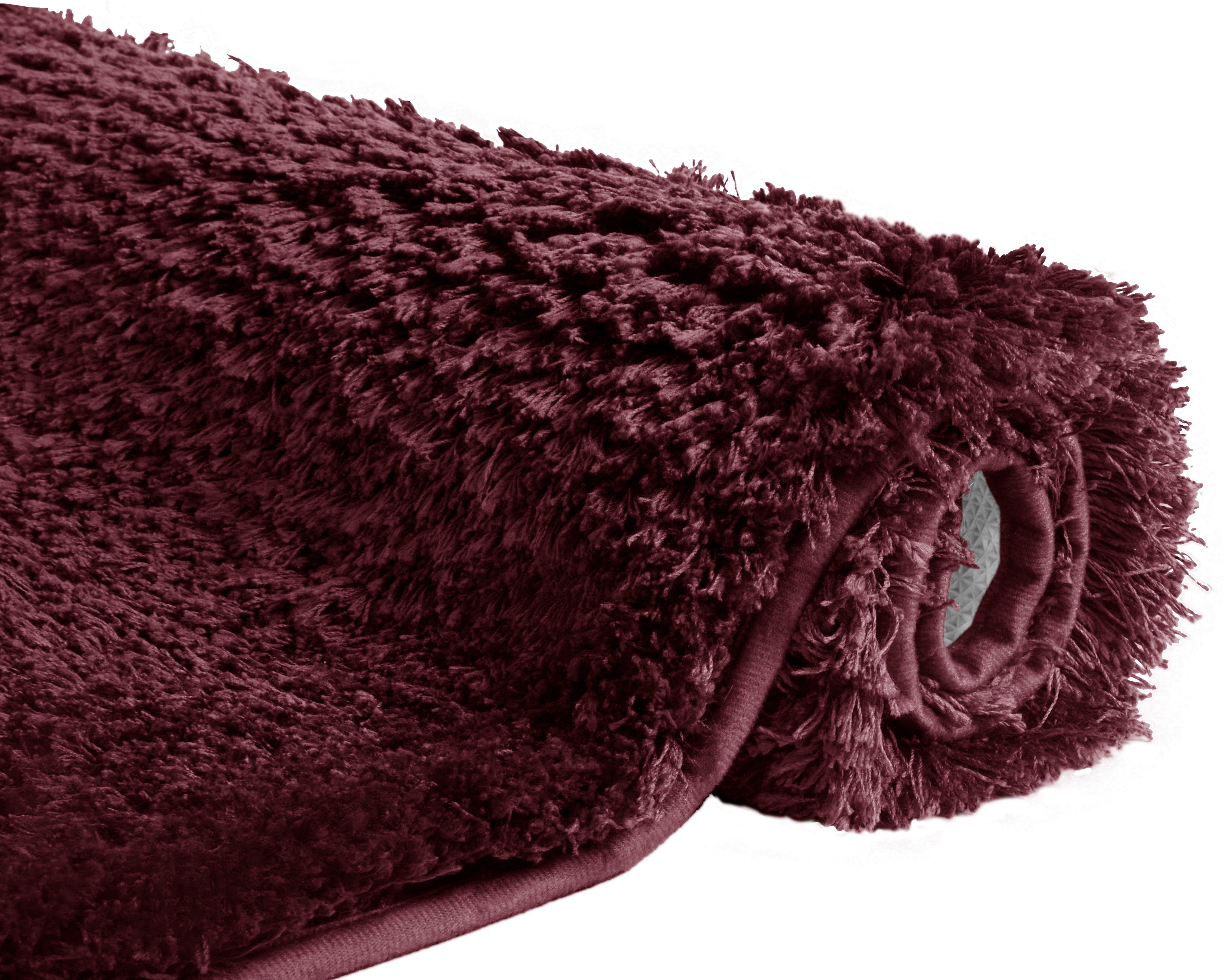 Badematte Essentail/Superwuschel Möve, Höhe 40 mm, rutschhemmend beschichtet, schnell trocknend, strapazierfähig, Polyester, rechteckig, Microfaser-Badematte, Badteppich, rechteckig, rund & als 3-tlg. Set