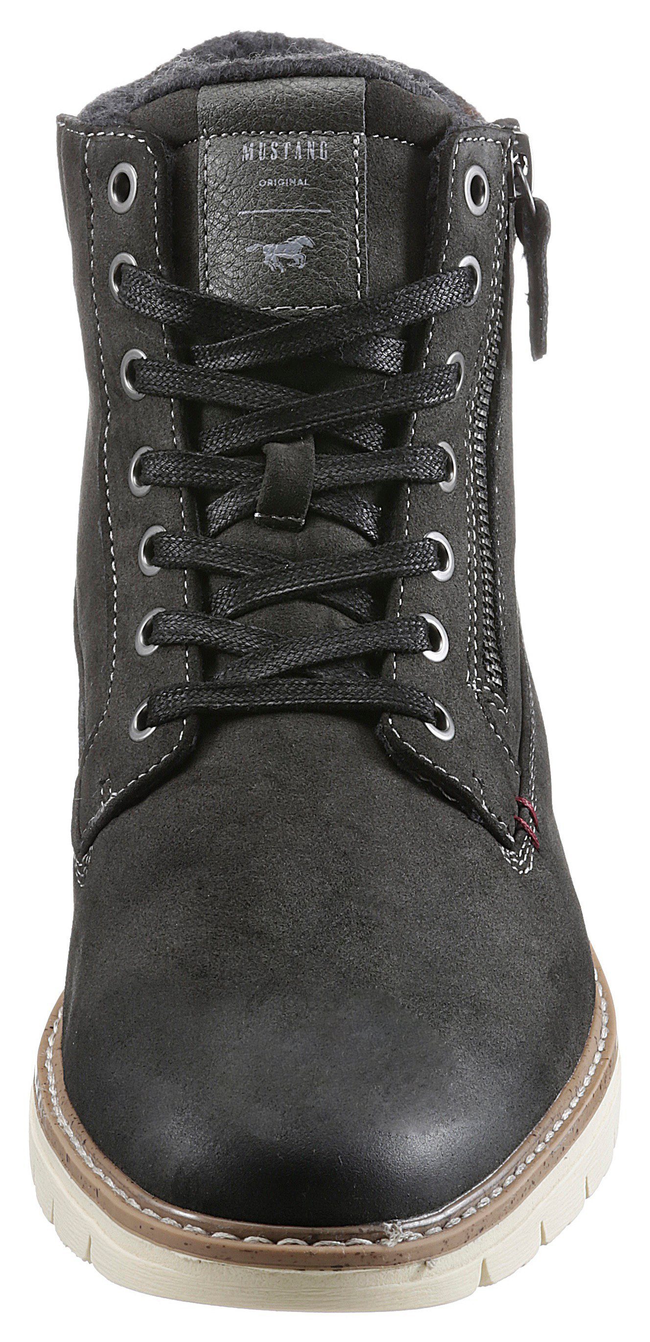 Mustang Shoes Winterboots mit praktischem Außenreißverschluss