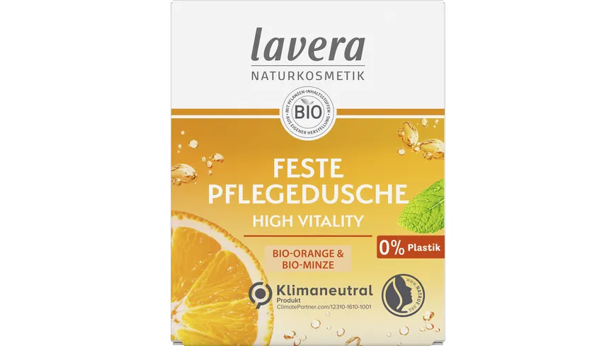 lavera Feste Pflegedusche High Vitality 50 g
